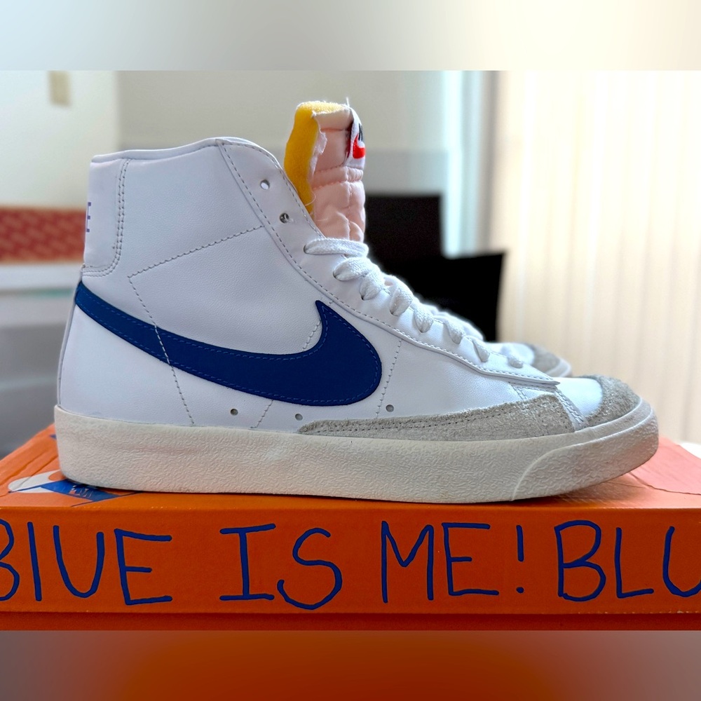 Nike '77 Blazers White and Blue